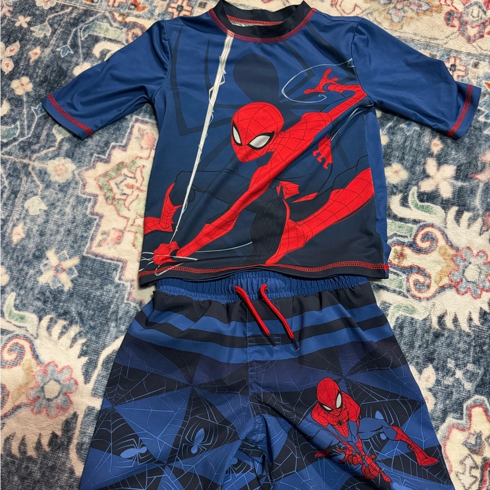 Marvel Spider-Man Blue Swim Shorts